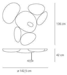 Plafonieră LED dimabilă Artemide 1245110A SKYDRO LED/29W/230V 3000K