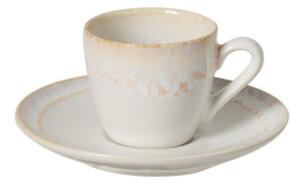 Ceașcă albă pentru espresso din gresie ceramică 100 ml Taormina – Casafina