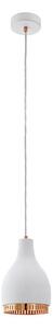 Eglo 96871 - Lampa suspendata COCNO 1xE27/60W/230V alb