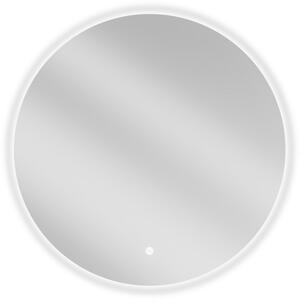 Mexen Erg, oglindă de baie rotundă cu iluminare din spate cu LED 70 cm, 6000 K, pernă de încălzire anti-aburire, 9823-070-070-611-00