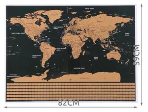 Harta lumii răzuibilă