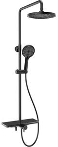 Mexen Frost, set de dus cu mana si cap de ploaie, negru, 78111-70