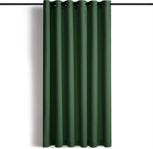 Draperie verde-închis dimout (semi-opacă) 200x250 cm Calisto – Filumi