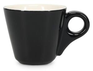 Ceașcă neagră pentru espresso din porțelan 80 ml Barista – BonBistro