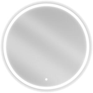 Mexen Gobi, oglinda LED rotunda pentru baie cu iluminare de fundal 80 cm, 6000K, anti-aburire, 9801-080-080-611-00