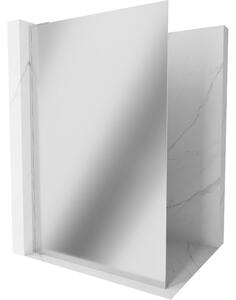 Mexen Kioto L, paravan de dus walk-in 70 x 200 cm, sticla model oglinda de 8 mm, profil cromat, 800-070-103-01-50