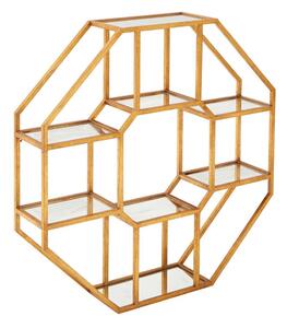 Raft în culoare naturală etajat din metal 92 cm Zariah – Premier Housewares