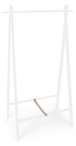 Suport pentru haine alb din lemn de mesteacăn 91x151x50 cm Daiki – Yes Everyday