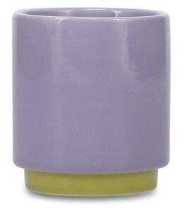 Ceașcă verde/mov din gresie ceramică 270 ml Duo – ONA