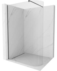 Mexen Kioto, Masa de dus Walk-In 110 x 200 cm, sticla transparenta 8 mm, profil grafit, 800-110-101-66-06