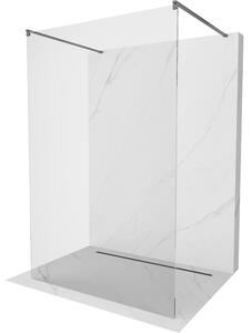 Mexen Kioto, Masa de dus Walk-In 140 x 200 cm, sticla transparenta 8 mm, profil grafit, 800-140-002-95-00