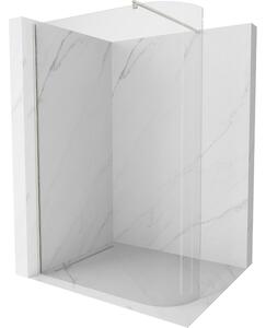 Mexen Kioto, Masa de dus Walk-In 160 x 200 cm, sticla transparenta 8 mm, profil din otel periat, 800-160-101-97-06