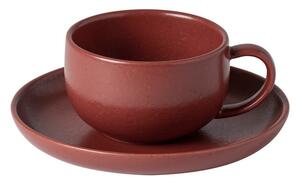 Ceașcă roșie din gresie ceramică 210 ml Pacifica – Casafina