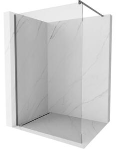 Mexen Kioto, Masa de dus Walk-In 140 x 200 cm, sticla transparenta 8 mm, profil grafit, 800-140-101-95-00