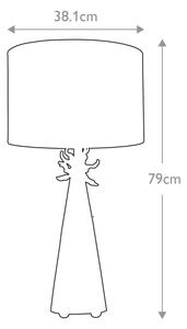 Lampă de masă Flambeau FB-NEO-TL-FR-WHT NEO 1xE27/60W/230V