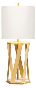 Lampă de masă Elstead APOLLO-TL-WHT APOLLO 1xE27/60W/230V auriu/alb