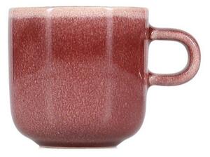 Ceașcă burgundy din gresie ceramică 220 ml Duna – ONA