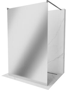Mexen Kioto, Masa de dus Walk-In 100 x 200 cm, sticla model oglinda de 8 mm, profil grafit, 800-100-002-95-50