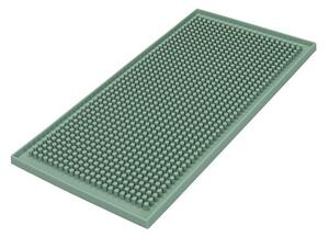 Scurgător de vase verde salvie din silicon 30x15 cm – Brandani