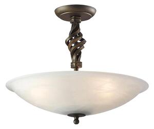 Lustră aplicată Elstead PB-SF-A-BLK-GOLD PEMBROKE 3xE14/60W/230V