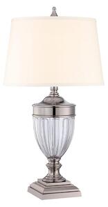 Lampă de masă Quoizel QZ-DENNISON-PN DENNISON 1xE27/60W/230V crom lucios