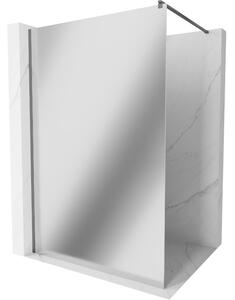Mexen Kioto, Masa de dus Walk-In 110 x 200 cm, sticla model oglinda de 8 mm, profil grafit, 800-110-101-95-50