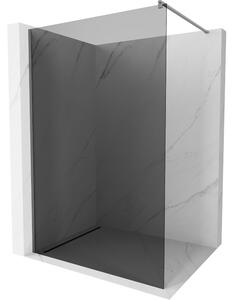 Mexen Kioto, Masa de dus Walk-In 70 x 200 cm, sticla gri 8mm, profil grafit, 800-070-101-95-40