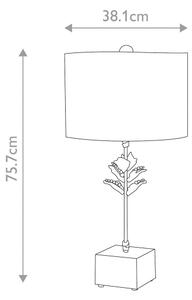 Lampă de masă Flambeau FB-CAMILIA-TL CAMILIA 1xE27/60W/230V