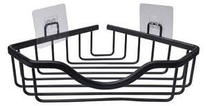 Raft pentru baie negru mat autoadeziv/pentru colț din aluminiu Filaire Aluminium – douceur d'intérieur