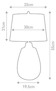 Lampă de masă Elstead NEWHAM-TL-S NEWHAM 1xE27/60W/230V