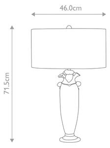 Lampă de masă Flambeau FB-BIENVILLE-TL BIENVILLE 1xE27/60W/230V