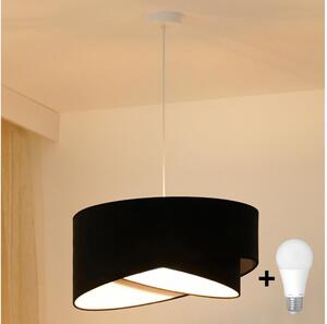 Lustră LED pe cablu Brilagi LYRA 1xE27/15W/230V negru/alb