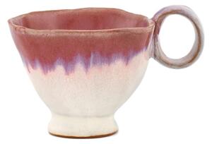 Ceașcă roz/crem din ceramică Colette – Sass & Belle