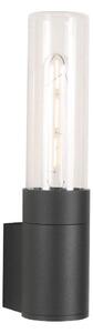Lampă de perete de exterior Zuma Line SJ17611 WALLY 1xE27/60W/230V IP54 negru