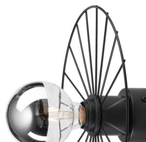 Aplică MONTANA 1xE27/15W/230V d. 30 cm negru