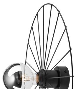 Aplică MONTANA 1xE27/15W/230V d. 45 cm negru