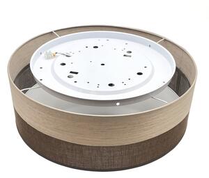 Plafonieră LED SIRJA WOOD LED/36W/230V d. 45 cm maro/stejar