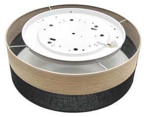 Plafonieră LED SIRJA WOOD LED/36W/230V d. 45 cm negru/stejar