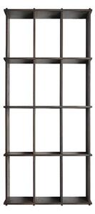 Raft în culoare naturală închisă etajat din lemn de frasin 58 cm Grid – OYOY Living Design