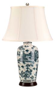 Lampă de masă Elstead BLUE-TRAD-WP-TL BLUE TRADITIONAL 1xE27/60W/230V