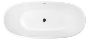 Set cadă freestanding Oltens Stora 12001000, capacul dopului Oltens 09002300