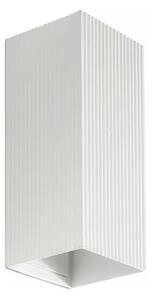 Aplică FARO 40565 SOLE 2xGU10/8W/230V alb canelat dreptunghiular