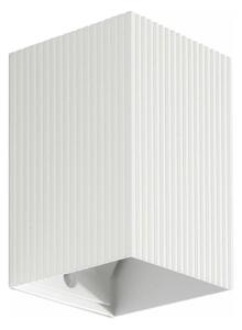 Aplică FARO 40534 SOLE 1xGU10/8W/230V alb canelat dreptunghiular