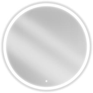 Mexen Oro, oglindă de baie rotundă cu iluminare din spate LED 100 cm, 6000 K, pernă de încălzire anti-aburire, 9824-100-100-611-00