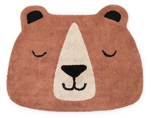 Covor pentru copii maro lavabil/țesut manual din bumbac 101x120 cm Snuggle Benni – Hanse Home