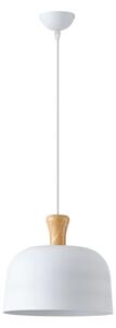 Lustră pe cablu 1xE27/15W/230V alb pr. 27 cm