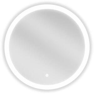 Mexen Oro Oglinda de baie rotunda cu iluminare din spate LED 60cm 6000K Pad de incalzire anti-ceata 9824-060-060-611-00