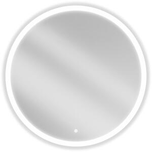 Mexen Oro, oglindă de baie rotundă cu iluminare din spate cu LED 90 cm, 6000 K, placa de încălzire anti-aburire, 9824-090-090-611-00