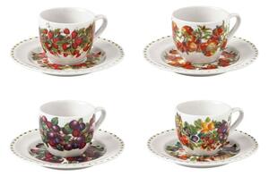 Cești albe 4 buc. new bone china 90 ml Le Primizie – Brandani