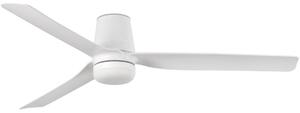 Ventilator LED dimabil FARO 33828WT-1TW PUNT TUB M LED/18W/230V alb d. 132 cm WT + telecomandă